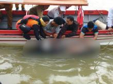 Kru SB Karunia Jaya Mini 01 Ditemukan Meninggal Dunia di Perairan Tanjungbatu