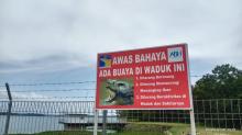 Viral Penampakan Buaya di DAM Duriangkang, BP Batam Pasang Plang Peringatan