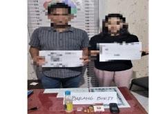 Sedang Nyabu, Ketua KNPI Sijunjung dan Istri Ditangkap Polisi 