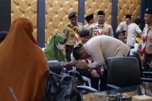 Kontingen Bintan Berangkat ke Raimuna Nasional XII Tahun 2023 dengan Dukungan Bupati Roby Kurniawan