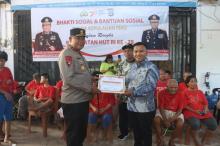 Sambut Hari Kemerdekaan RI, Polda Kepri Tebar Paket Bansos ke Yayasan Panti Jompo di Batam