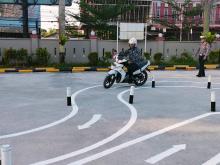 Satlantas Polres Karimun Terapkan Sirkuit Baru Ujian Praktik SIM