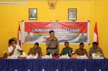 Desa Kelanga Resmi Ditetapkan sebagai Kampung Bebas Narkoba di Natuna