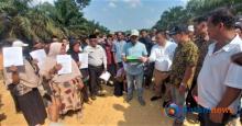 Aksi Demo Masyarakat Adat Batin Panduk :  Minta PT Dulta Palma Mengembalikan Lahan Perkebunan