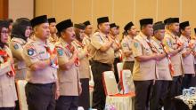 Hari Pramuka ke-62: Kwarda Kepri Ulang Janji dan Berikan Penghargaan Tanda Lencana PancawarsaÂ 