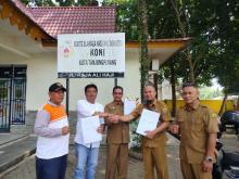 Ricuh Tim Gerak Jalan 17 KM Tanjungpinang Berakhir Damai Setelah di Mediasi Dispora