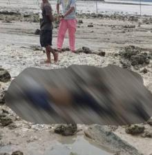 Penemuan Jenazah Laki-laki Terlilit Jaring di Pesisir Pantai Desa Pongkar, Karimun