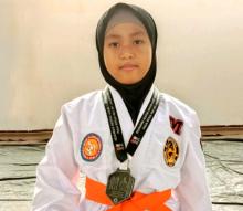 Paramita Qurrataini Witriana, Gadis Asal Batam Raih Juara 2 di Kejuaraan Open Jujitsu 2023