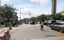Aksi Demo Tolak Relokasi Rempang Picu Kemacetan, Polisi Tutup Jalan Menuju Kantor BP Batam