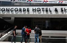 Tersangka Perkelahian Mematikan di Orchard Road Lakukan Rekonstruksi di Concorde Hotel Singapura