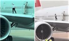 Aksi Kontroversial Awak Kabin Swiss Air: Selfie Berbahaya di Atas Sayap Pesawat