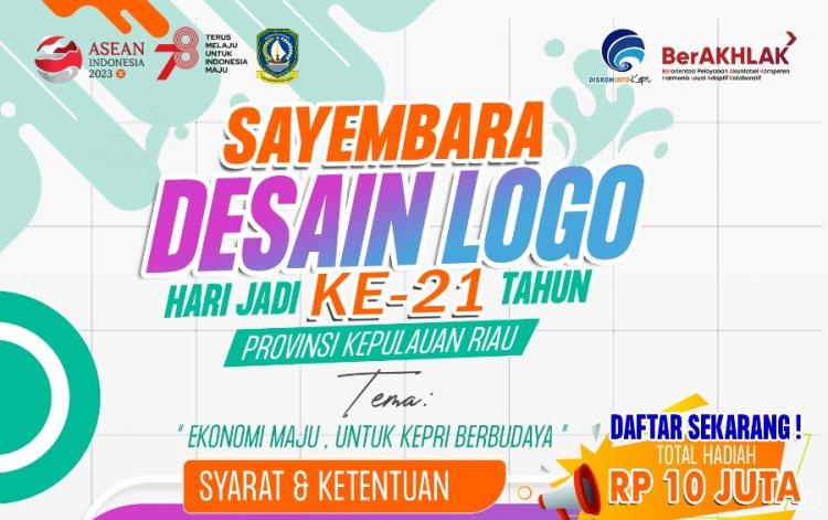 Sayembara Desain Logo Hari Jadi ke-21 Kepri: Ikuti Kompetisi Kreatif dan Menangkan Hadiah Rp10 Juta!