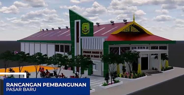 Rehabilitasi Pasar Baru Tanjungpinang Capai Progres 63 Persen