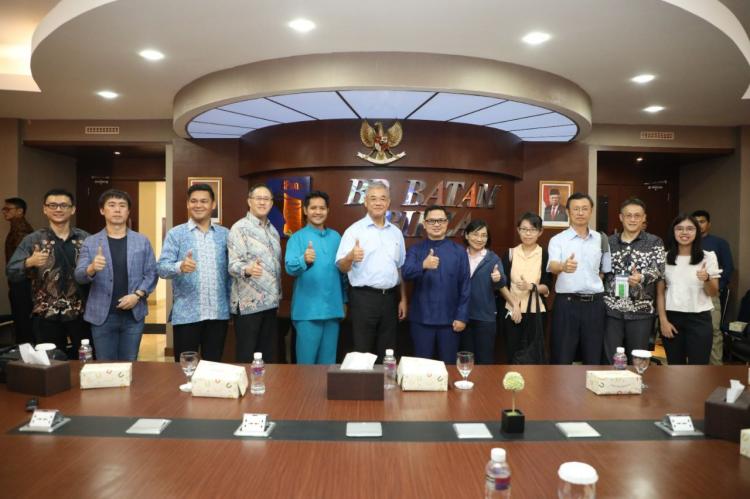 Bahas Peluang Investasi, Delegasi Kementerian Ekonomi Taiwan Kunjungi BP Batam