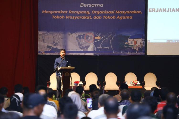 Pengembangan Kawasan Rempang, Kepala BP Batam Siapkan Solusi Terbaik untuk Masyarakat Terdampak