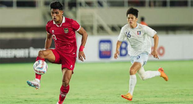 Timnas Indonesia U-23 Kuasai Klasemen Grup K Kualifikasi Piala Asia U-23 Setelah Menghempaskan Taiwan 9-0