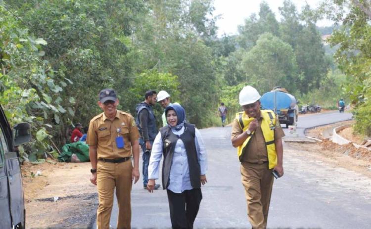Wali Kota Rahma Pastikan Pembangunan Kawasan Kuliner Bintan Center Tepat Waktu
