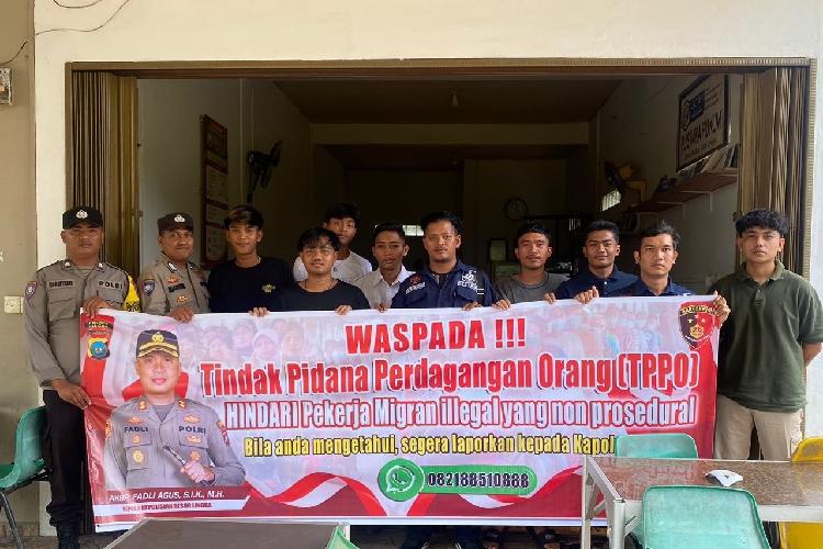 Antisipasi Penyaluran PMI Ilegal, Polres Lingga Gencar Sosialisasi TPPO ke Warga