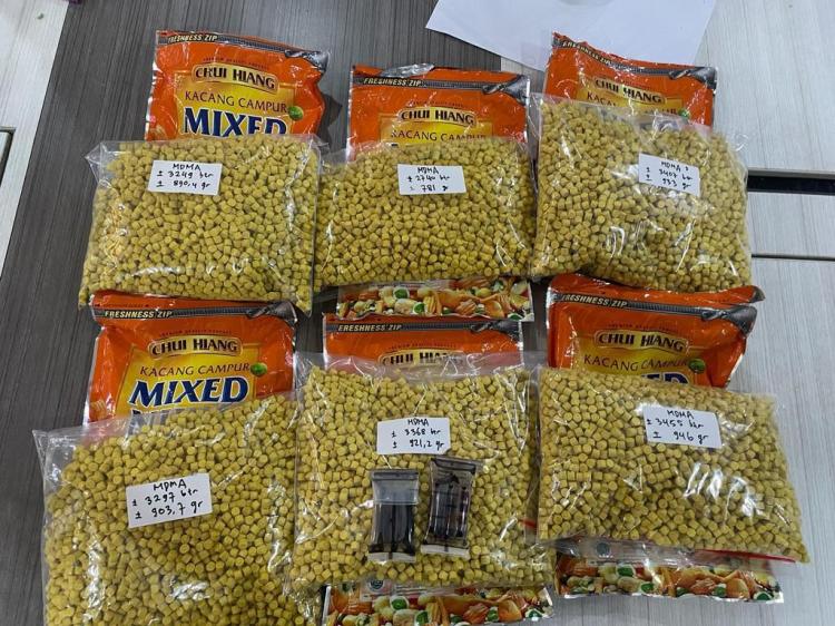 Bea Cukai Dumai Gagalkan Peredaran 19.516 Butir Ekstasi dari Malaysia