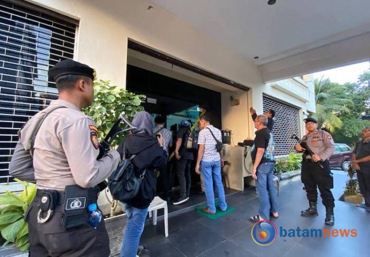 Polresta Barelang Segel Kantor Developer PT Jaya Putra Kundur di Batam