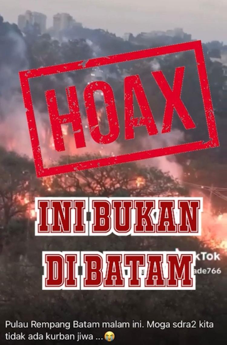 BP Batam Tegaskan Video Kerusuhan di Kota Batam adalah Hoaks