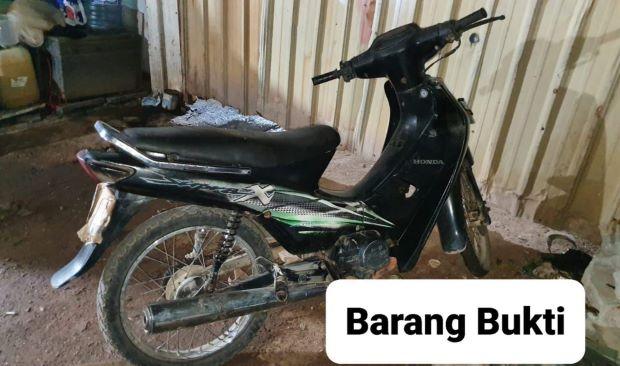 Polsek Nongsa Amankan Seorang Pelaku Curanmor di Pantai Melayu Batam