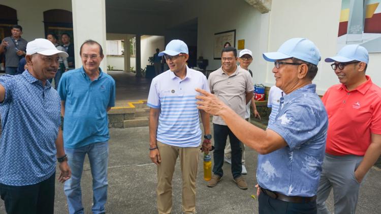 Sandiaga Uno Hadiri Turnamen Golf dan Workshop Kreatif di Bintan, Kepulauan Riau