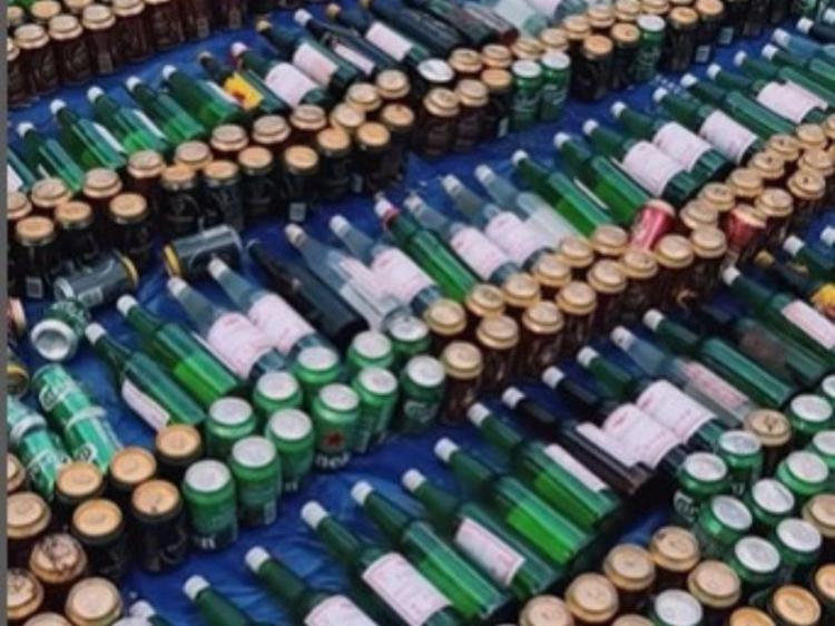 Sidang Kasus Penyelundupan Ribuan Botol Minuman Beralkohol di PN Tanjungpinang
