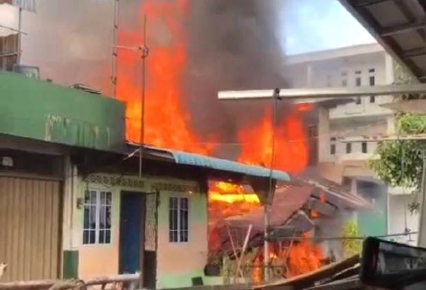 Baru Berangkat Kerja, Rumah Hangus Terbakar di Bengkong Ratu Batam