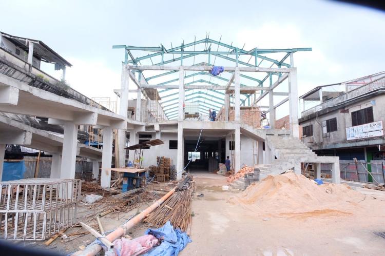 Proyek Pembangunan Pasar Baru Tanjungpinang Ditargetkan Rampung Januari 2024