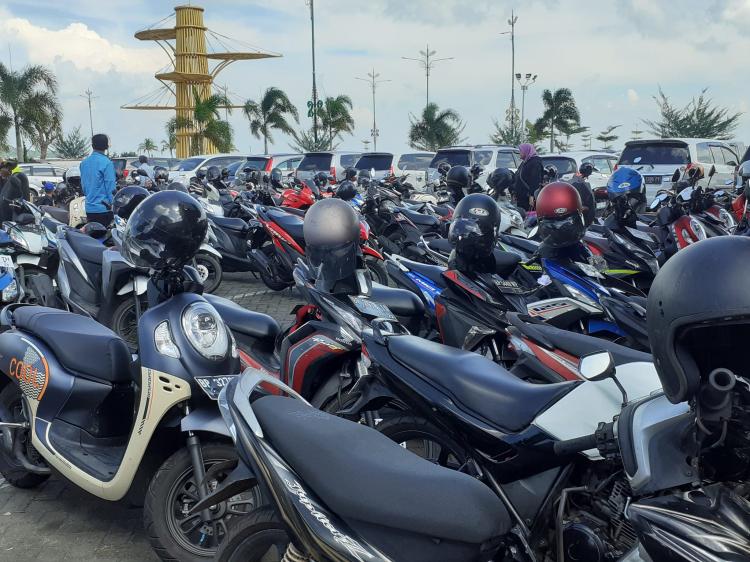 Dishub Tanjungpinang Mulai Ujicoba Pembayaran Parkir Elektronik dengan QRIS