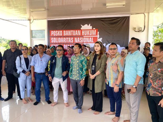 Tim Solidaritas Nasional untuk Rempang Buka Posko Bantuan Hukum di Sembulang