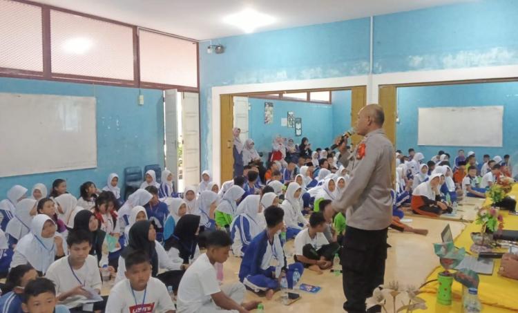 Polres Bintan Kunjungi SMP Negeri 1 Kijang dalam Upaya Mencegah Radikalisme dan Terorisme
