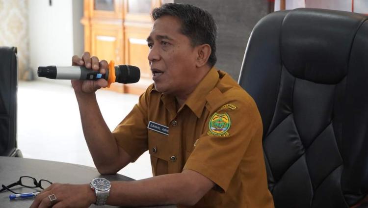Asisten II Pemkab Lingga Pimpin Rakor TPID, Bahas Masalah Inflasi