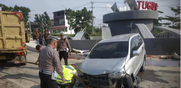 Duh, Pembangunan Bundaran Tugu Bono di Pelalawan Riau Tanpa Amdal Lalin