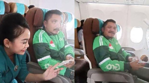 Video Viral: Driver Ojol Medan Terbang ke Jogja Demi Memenuhi Pesanan Bakpia Pelanggan 
