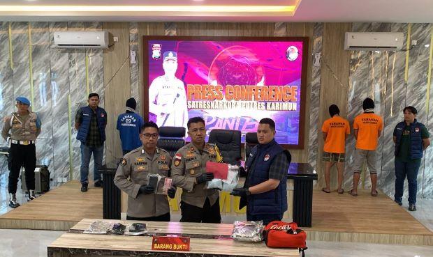 Satresnarkoba Polres Karimun Berhasil Ungkap Penyalahgunaan 3.947 Butir Pil Ekstasi