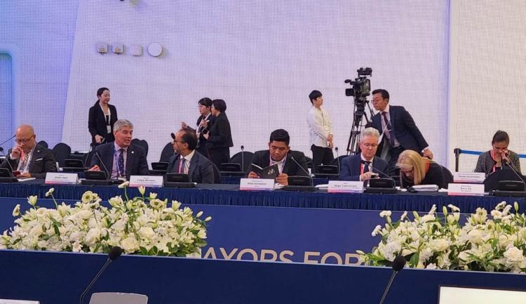 Berangkat ke Korea Roby Dapat Tawaran Pertemuan Bilateral dari Singapura di WCS Mayors Forum 2023