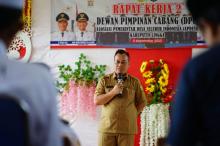 Bupati Nizar Buka Rapat Kerja DPC APDESI Lingga Ke-2, Singgung 5 Poin Terkait Dana Desa