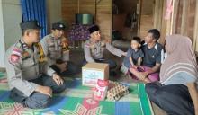 Polsek Rangsang Barat Bantu Anak Balita Stunting di Meranti dengan Program Sobat