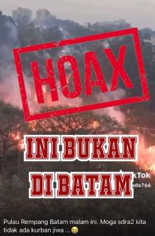 BP Batam Tegaskan Video Kerusuhan di Kota Batam adalah Hoaks