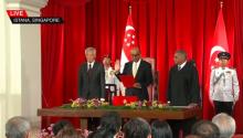 Tharman Shanmugaratnam Resmi Dilantik sebagai Presiden Singapura Kesembilan