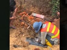 Info Gangguan Air Batam: Ada Perbaikan Pipa Bocor Depan Kepri Mall