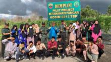 Pilot Project Ketahanan Pangan Kodim 0317/TBK: Sukses, Panen Berlimpah di Karimun