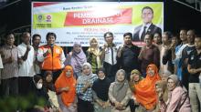 Bangun Drainase, Warga PJB II Batam Bersyukur atas Kontribusi Syahid Ridho
