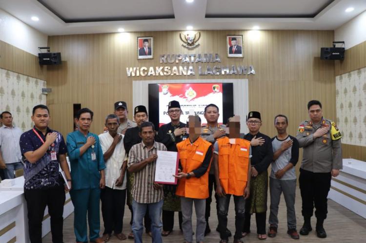 Kasus Pencurian Libatkan Dua Remaja di Tanjungpinang Berakhir Damai Berkat Restorative Justice