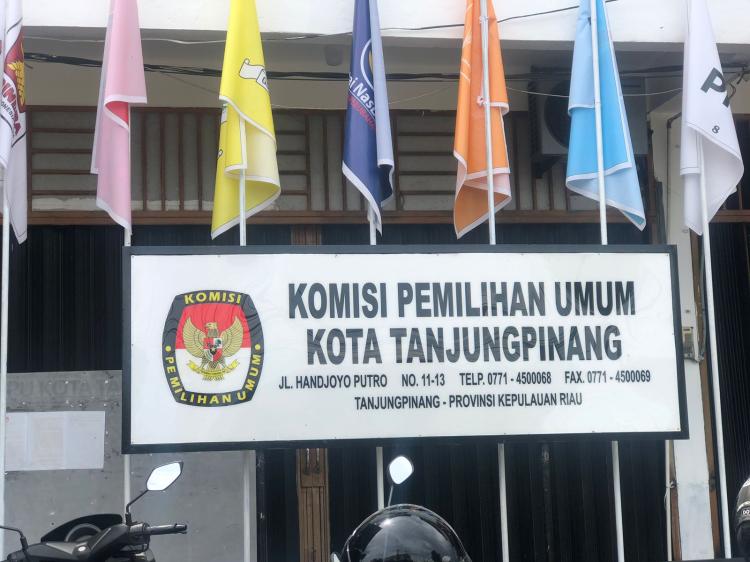 Sebanyak Lima Partai Politik di Kota Tanjungpinang Ajukan Pergantian Tujuh Bacaleg