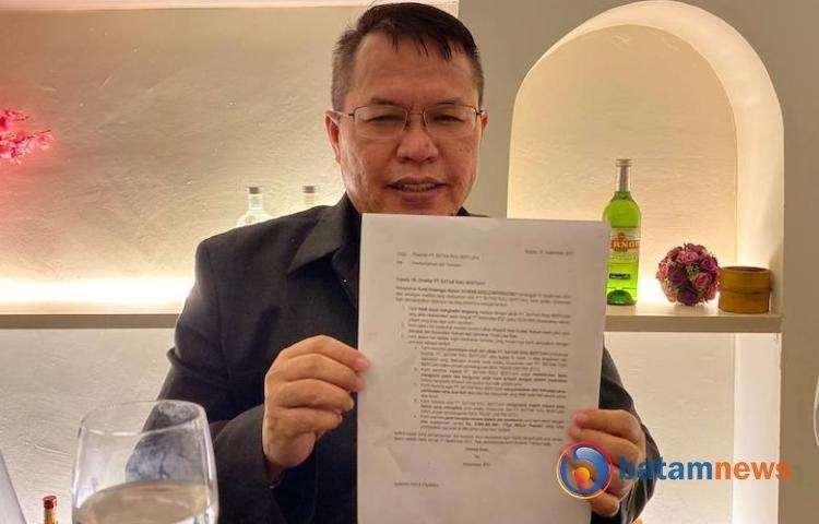 Direktur PT BRB Nasir Hutabarat: Semua Kesepakatan Sesuai PPJB Bida Trade Centre