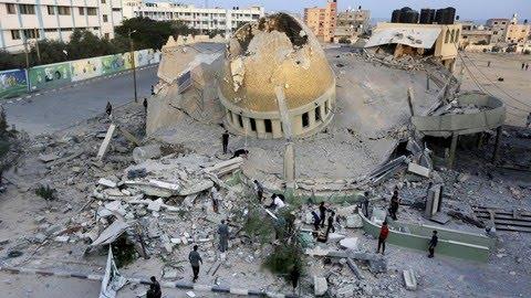 Serangan Israel Hancurkan Rumah-rumah hingga Masjid Terkemuka di Gaza