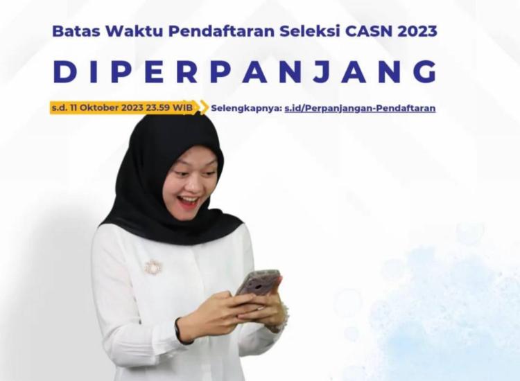 Server Down, BKN Perpanjangan Pendaftaran CPNS 2023 hingga 11 Oktober